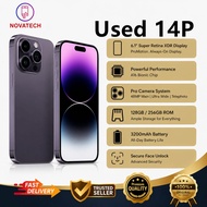 Used 14P l 14PM 128GB l 256GB Bh 100% l 3 Month Warranty