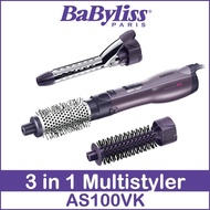 AS100VK BaByliss 3 In 1มัลติ Styler 900W เครื่องหนีบผมดัดเครื่องม้วนผม
