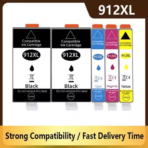 Compatible for HP 912XL 912 HP912 Ink Cartridge OfficeJet Pro 8020 8022 8023 8024 8025 8026 8028 803
