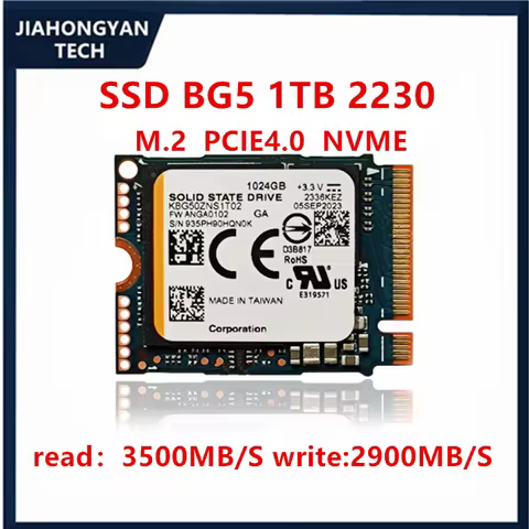 Original For Toshiba Kioxia SSD BG5 1T M.2 2230 2280 2242 NVMe PCIE4.0 High Speed Desktop Laptop Sol