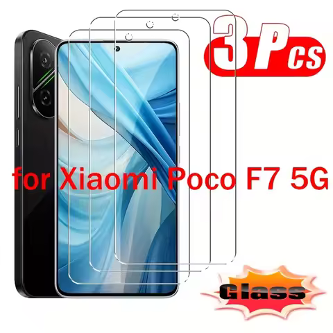1-3pcs HD Fingerprint Unlock Screen Protector For poco f7 Ultra For poco f7 Pro For Xiaomi Poco F7 T
