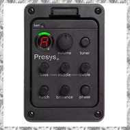 [I O J E] For Presys+ Compatible 4-Band Equalizer Onboard Preamp for 201 Classic Acoustic Guitar Pie