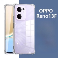 เคสใส Reno13F ใช้ได้กับ OPPO Reno13 F Pro Reno 13 F Reno13F 4G 5G ฝาหลังนิ่มป้องกันปลอกกันกระแทกตก