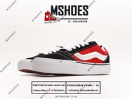 รองเท้าผ้าใบVans Knu Skool สีดำแดง แวนซ์กำมะหยี รับประกันคุณภาพ  ถ่ายจากสินค้าจริง