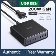UGREEN 200W GaN Charger 8 in 1 Desktop Laptop Fast Charging Stand Type C Multi Port Charging