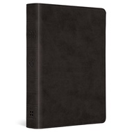 2025 ESV Value Large Print Compact Bible, Trutone, Black, Red Letter