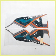 ◊☜ ◊ ◭ Striping Decal Polet Sticker Yamaha Mio m3 125 mio125 2019 2020 fi navy blue list of standar
