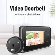 R11 Digital Peephole Viewer Doorbell 2.4 inch Screen IR Night Vision Electronic Door Eye Camera Door Bell Entry Home Security