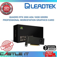 Leadtek Quadro RTX 2000 Ada 16GB GDDR6 Professional Workstation Graphics Card GPU
