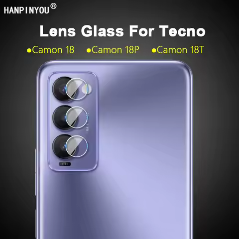 For Tecno Camon 19 18 18P 18T Pro Full Cover Clear Ultra Slim Back Camera Lens Protector Soft Temper