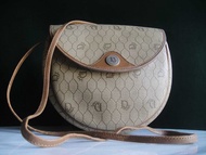 【老時光 OLD-TIME】早期二手少見老包法國製DIOR老花蜂巢肩背包