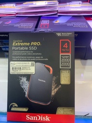 Sandisk extreme pro portable ssd e81 4tb