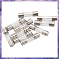 (Y W Z H)10Pcs 250V 0.2A 200mA Quick Fast Blow Glass Fuses Tubes 5mm x 20mm