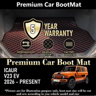 iCAUR V23 EV 2026 Boot Mat Car Boot Carpet VIP Boot Tray Cargo Mat Bonet Mat
