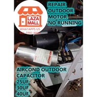 CAPACITOR AIRCOND OUTDOOR COMPRESSOR MOTOR /RUN MOTOR MESIN CHILLER 25UF 30UF 40UF 50UF 60UF 70UF 80