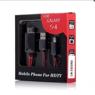 ถูกที่สุด!!! MHL USB to HDMI 1080P HD TV Cable Adapter for Samsung Galaxy S III /S4 /S5 /Note II /Note3 (Red) ##ที่ชาร์จ อุปกรณ์คอม ไร้สาย หูฟัง เคส Airpodss ลำโพง Wireless Bluetooth คอมพิวเตอร์ USB ปลั๊ก เมาท์ HDMI สายคอมพิวเตอร์