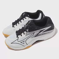 Mizuno 排球鞋 Thunder Blade Z 男鞋 白 黑 室內運動 羽桌球 入門款 美津濃 V1GA2370-51