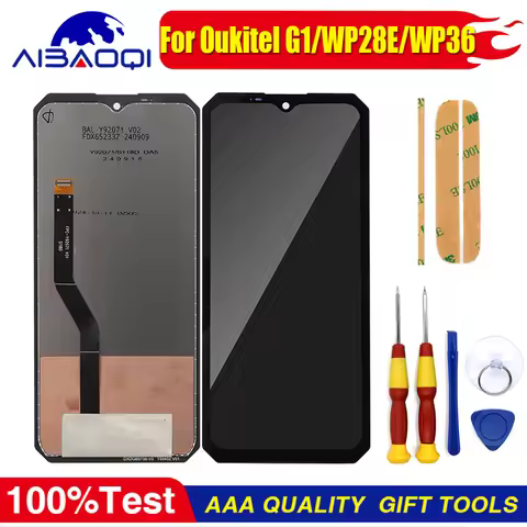 Original Touch Screen For Oukitel G1 WP23 Plus WP28E WP28S WP38 WP36 Pro Phone LCD Display Replaceme