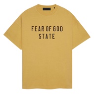 Fear of God Essentials Heavy Crewneck Tee 'Amber' (FW24)