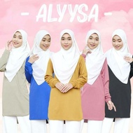 BAJU VAKSIN TSHIRT MUSLIMAH HAZEL TD