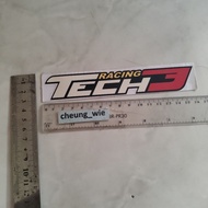 Racing Tech 3 Sticker/ 1pc 16cm