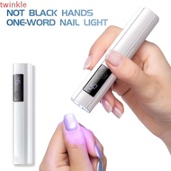 XINYUE LED Nail Lamp, Single Finger Quick Drying Mini Nail Dryer Light, Wireless Lamp Efficient Curi