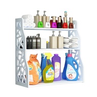 Washing machine upper storage shelf bathroom toilet upper shelf shampoo laundry detergent storage rack space saver rack