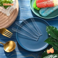 UMISTY Popsicle Mold, Acrylic Transparent Popsicle Sticks, Accessories Reusable Cake Pop Sticks