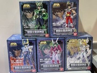 全新🔥一套五個 聖鬥士星矢 聖衣神話 新生青銅聖衣 天馬座 星矢, 鳳凰座 一輝,仙女座 瞬, 天龍座 紫龍, 天鵝座 冰河 E219,E221,E223,E225,E227 Saint Seiya