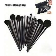 13 ชิ้น ชุดแปรงแต่งหน้ามืออาชีพ, เหมาะสำหรับรองพื้น, บลัชออน, คอนซีลเลอร์ และอายแชโดว์ - ขนแปรงโพลีเ