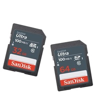SanDisk Ultra SDXC/SDHC 32GB/64GB 100MB Camera Memory Card SD Large Mobile Phone Reader SD Card