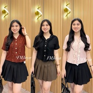 FM-G WOMEN'S TOP 9023 || FASHION WOMEN'S BLOUSE TOP || WOMEN'S V-NECK TOP || TRENDY WOMEN'S BLOUSE T