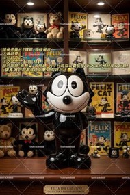 🔸不讀圖2者恕不合作🔹絕版 felix the cat money bank 約17×23 cm 絕版復古稀有款 菲力貓錢罌 菲力貓公仔擺設 菲力貓家居裝飾