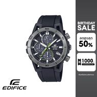CASIO นาฬิกาข้อมือผู้ชาย EDIFICE รุ่น EQS-960PB-1AVUDF สายเรซิ่น สีดำ