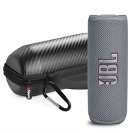 FLIP 6 Waterproof Portable Speaker Bundle with gSport Carbon Fiber Case (Gray)