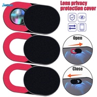 Self-adhesive Universal Simple Webcam Covers Creative Anti-Peeping Camera Mobile Phone Shutter Lens Privacy Protective Stickers For Tablet Web Laptop PC