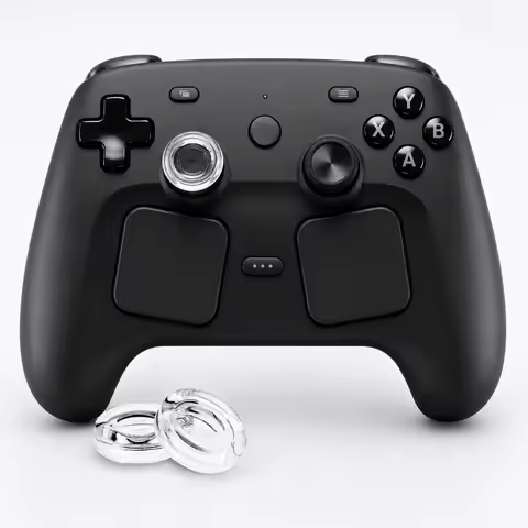 1Pair/2Pcs For Steam Controller Liquid Silicone Joystick Caps Transprent Rocker Caps for Steam Contr