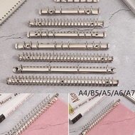A4/B5/A5/A6/A7 ใหม่อุปกรณ์เสริมรีฟิล Notepad DIY โน๊ตบุ๊คผูกพันห่วงแหวน Binder หลวมใบไฟล์โฟลเดอร์ Bi