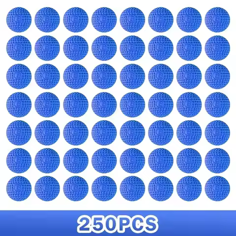 25/250 Colorful Refill Balls Golf EVA Foam Soft Apollo Balls Bullet for Nerf Rival Zeus Apollo Refil