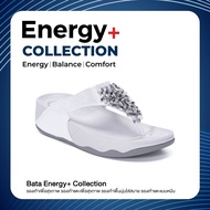 Bata Energy+ บาจา รองเท้าแตะหนีบ เสริมพื้น นิ่มสบาย รองเท้าแตะเพื่อสุขภาพ สูง 1.5 นิ้ว   สำหรับผู้หญิง รุ่น Lily-2 สีขาว 6711158