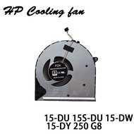 NEW CPU Fan For HP 15-DU 15s-du 15-DW DY 250 G8 L52034-001 TPN-C139 Laptop Fan DC28000N6F0 DFS5K1211