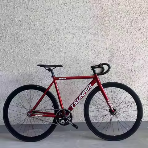 Tsunami Snm100 Factory Hot Selling TSUNAMI SNM100 700C Fixed Gear Single Speed Bike for Outdoor Cycl