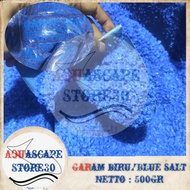 Garam biru / Blue salt / garam ikan / garam biru 500gr / obat ikan