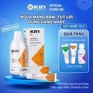 [Haien Store] Combo KIN B5 Nước Súc Miệng 500ml + Kem Đánh Răng 125ml - Làm Sạch Mảng Bám Ngừa Tụt L