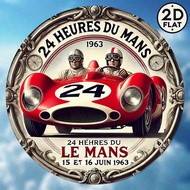CIFbuy Vintage Tin Sign Le Mans Retro Race Metal Wall Art Decor Garage Man Cave Home Bar