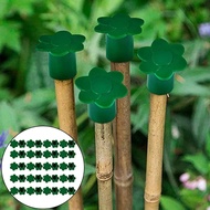 10 Pack Garden Waterproof Bamboo Pole Cover Outdoor Fence Cover Bamboo Pole Protective Cap