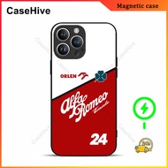 Alfa Romeo F1 Orlen C42 Phone Case for iPhone 17 Pro Max / iPhone 16 Pro Max / 15 Pro Max / 13 / Sam