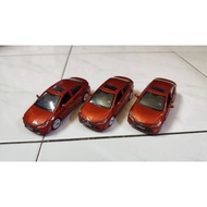Toyota Corolla Altis E210 Hybrid 1/43 Diecast Model Kereta Mainan - Orange