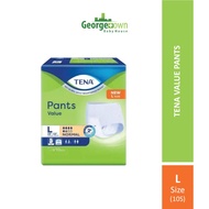 TENA PANTS VALUE L 10S (GTG)