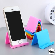 KI 1Pc Random Color Plastic Desktop Phone Holder / Portable Tablet Mobile Phone Stand / Universal Bracket Compatible